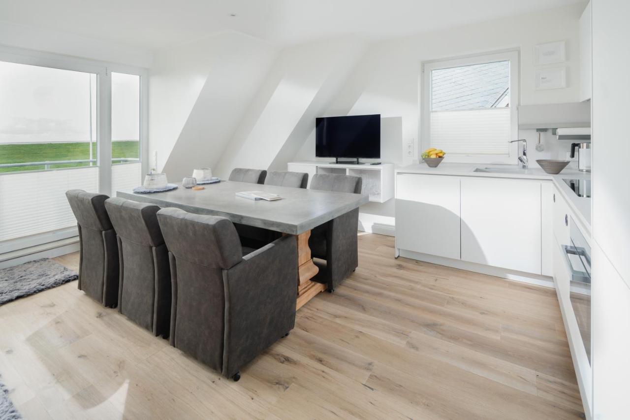 Haus Ebbe & Flut - Mit Blick Auf Das Wattenmeer Juist Esterno foto