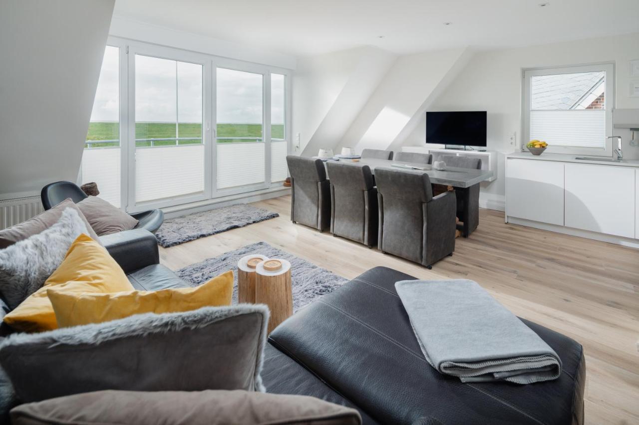 Haus Ebbe & Flut - Mit Blick Auf Das Wattenmeer Juist Esterno foto